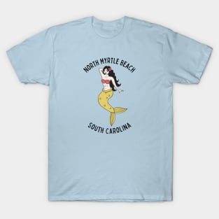 North Myrtle Beach South Carolina Mermaid T-Shirt